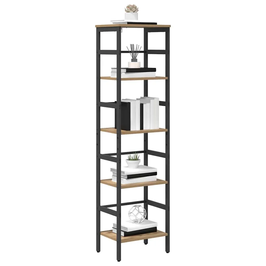 Étagère 4 niveaux 40 x 29,5 x 149 cm Bois d'ingénierie - 3