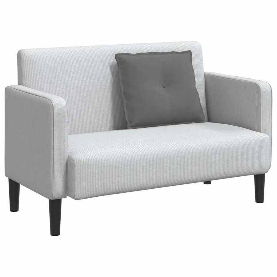 Coussin de Dos Gris foncé 60 x 50 cm Tissu en microfibre - 3