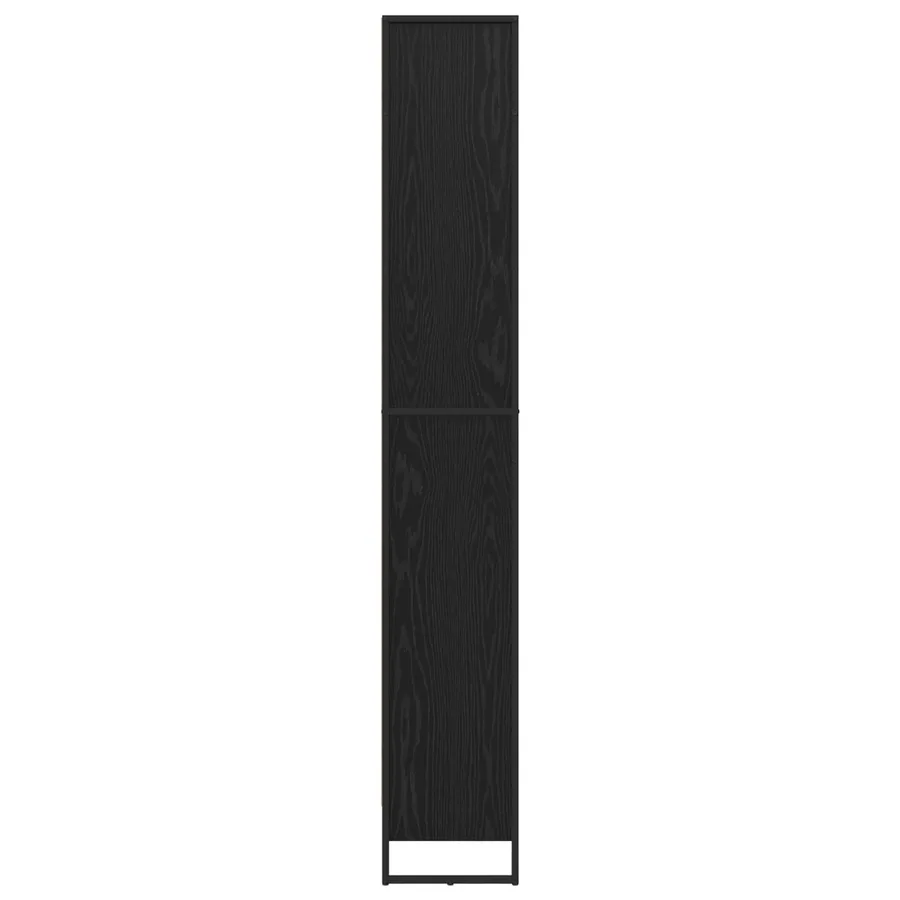 Bibliothèque 60 x 30 x 189,5 cm Bois d'ingénierie Chêne noir - 6
