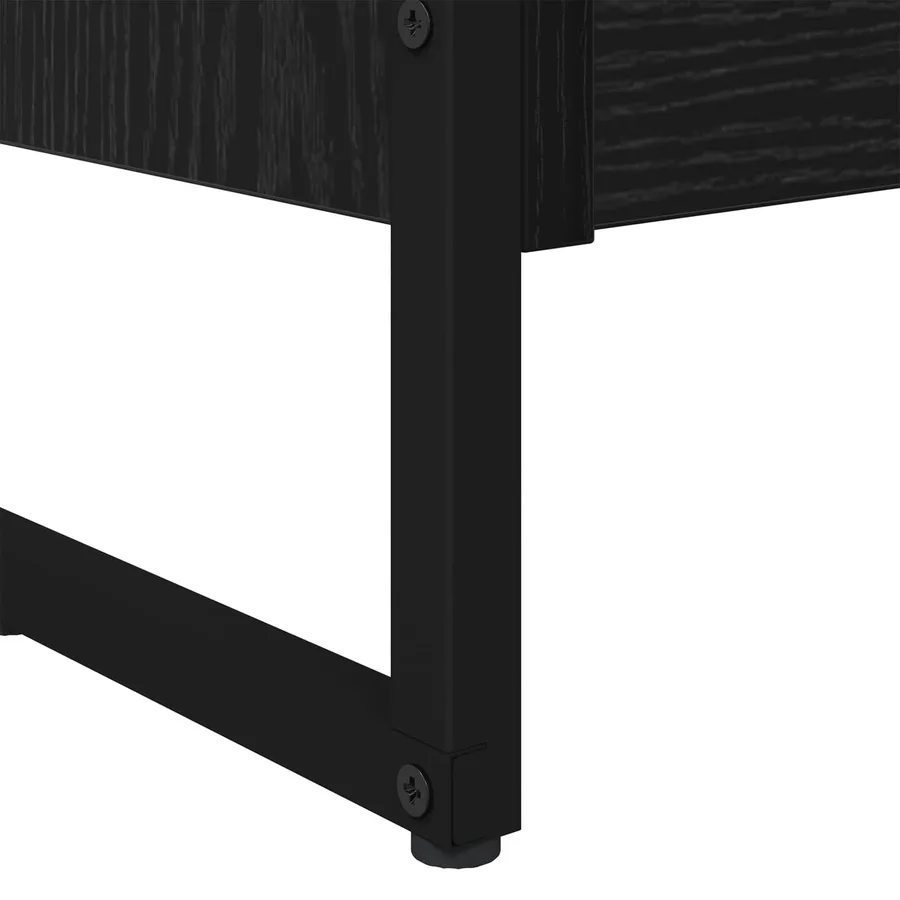 Bibliothèque 60 x 30 x 189,5 cm Bois d'ingénierie Chêne noir - 9