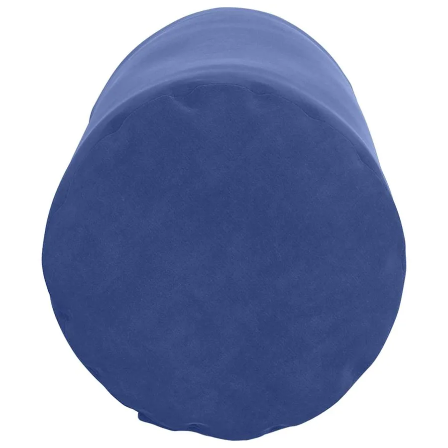 Coussins d'accent 2 pcs Bleu police Ø 15 x 40 cm - 7