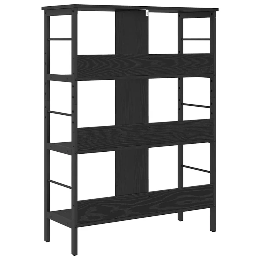 Étagère Chêne noir 82 x 32 x 112 cm Bois d'ingénierie - 7