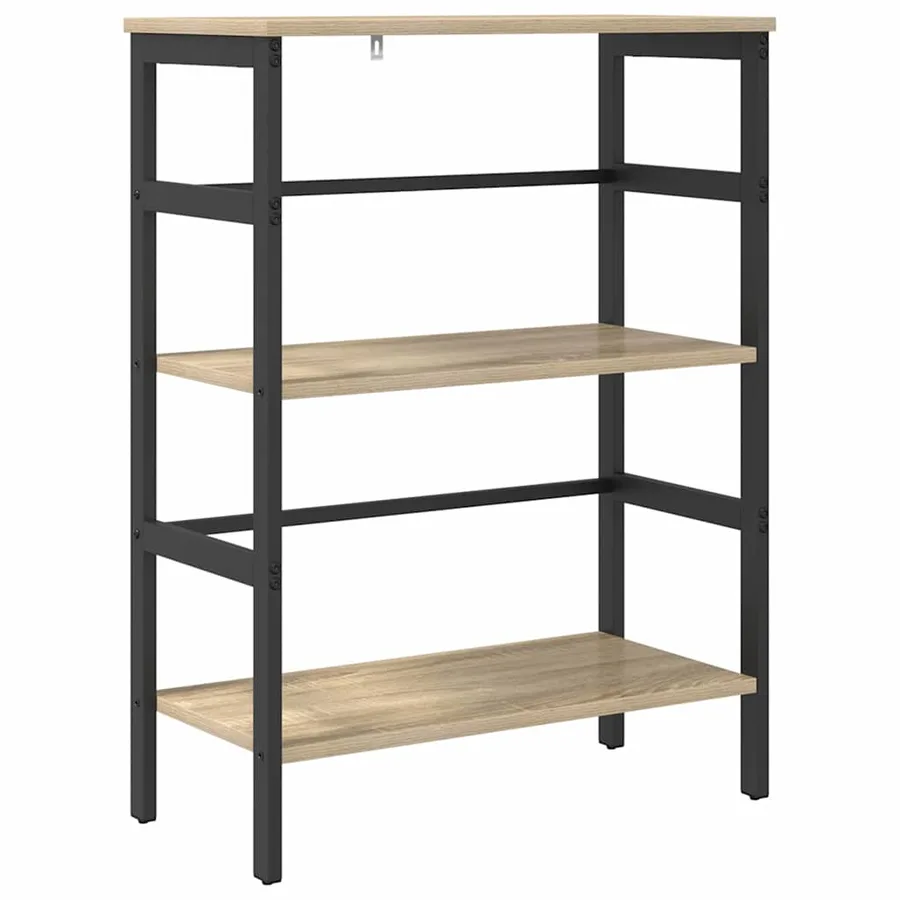 Étagère Chêne Sonoma 60 x 29,5 x 81 cm Bois d'ingénierie - 2