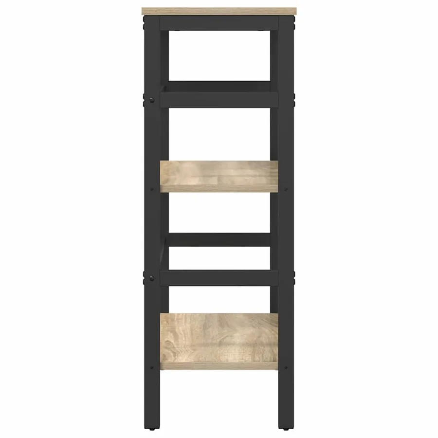 Étagère Chêne Sonoma 60 x 29,5 x 81 cm Bois d'ingénierie - 6
