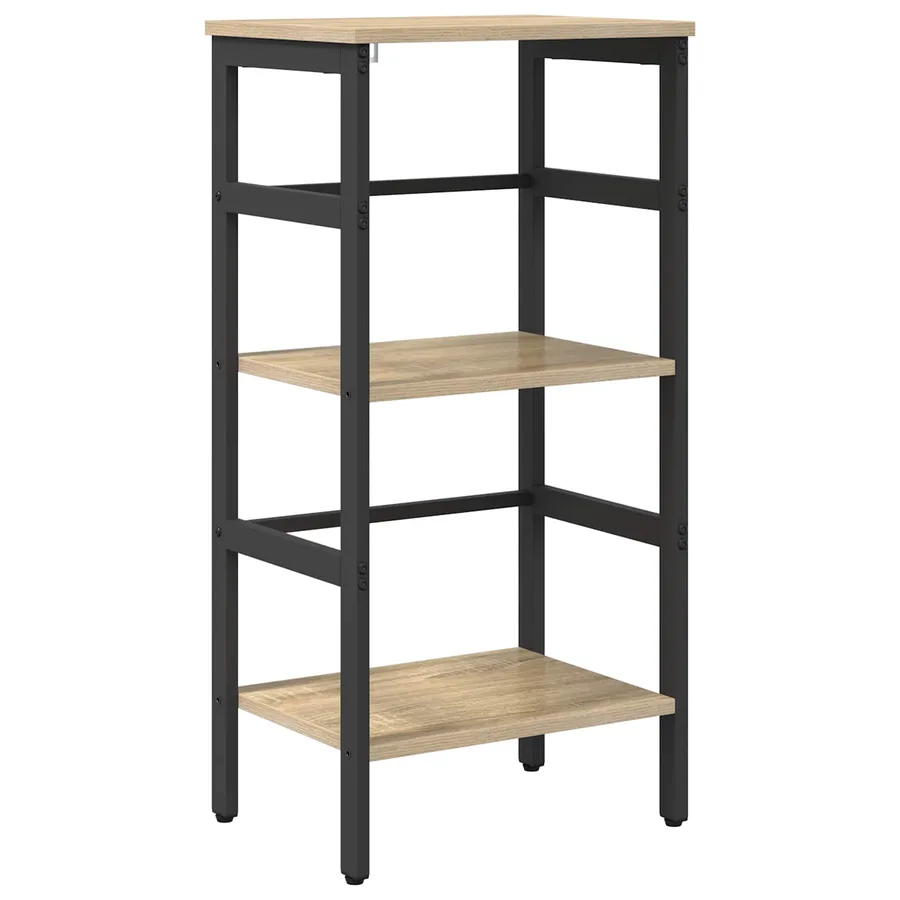 Étagère Chêne Sonoma 40 x 29,5 x 81 cm Bois d'ingénierie - 2