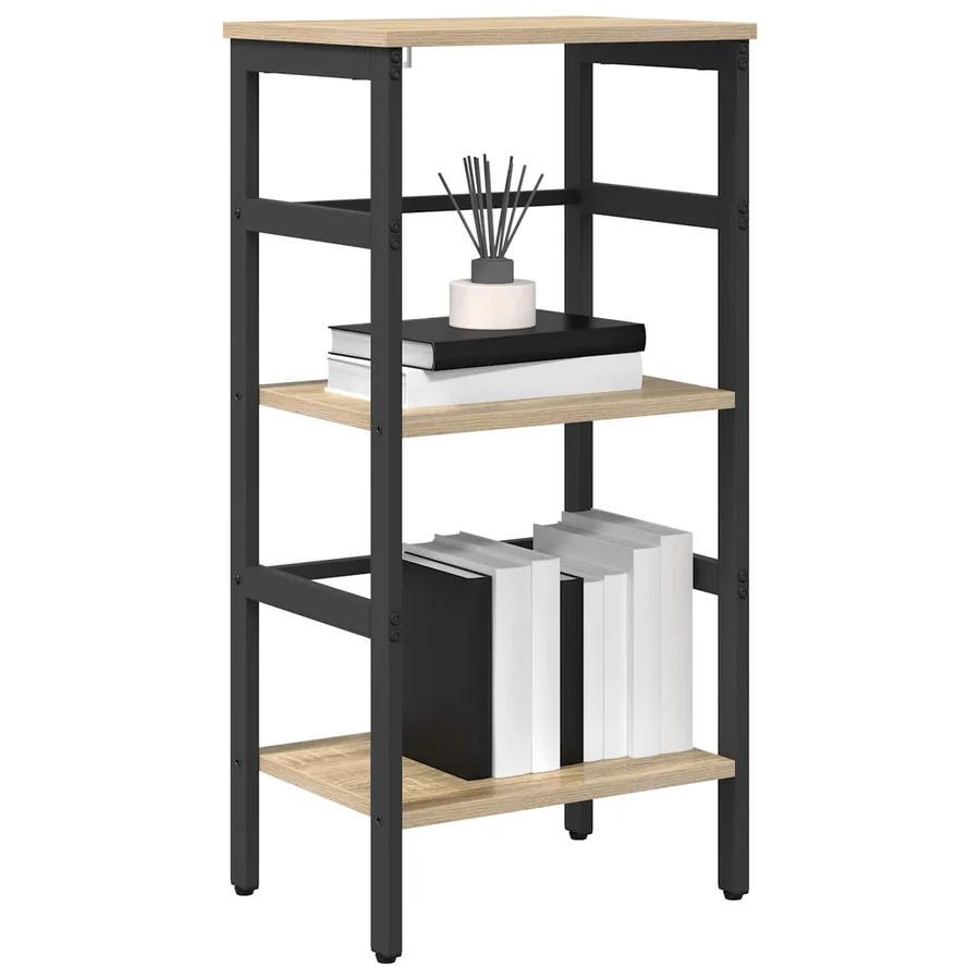 Étagère Chêne Sonoma 40 x 29,5 x 81 cm Bois d'ingénierie - 3