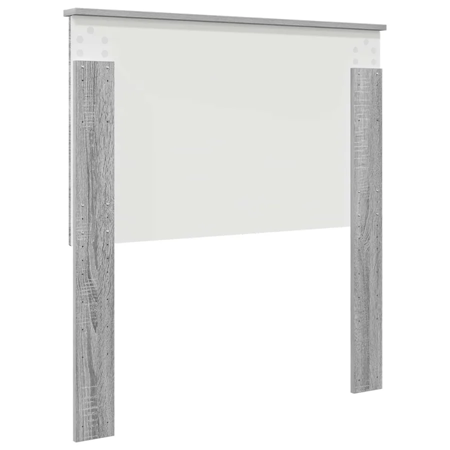 Tête de lit Gris Sonoma 100 cm Bois d’ingénierie - 6