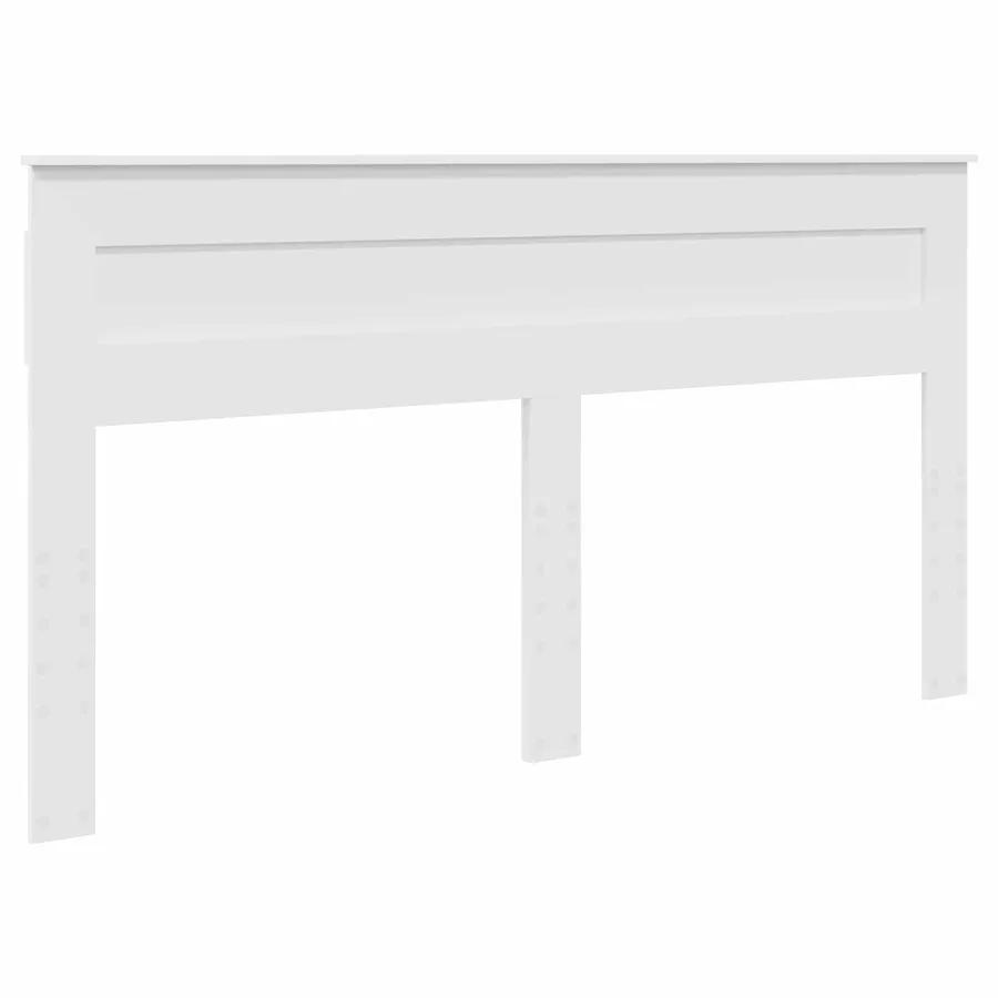 Tête de lit Blanc Bois d'ingénierie - 2