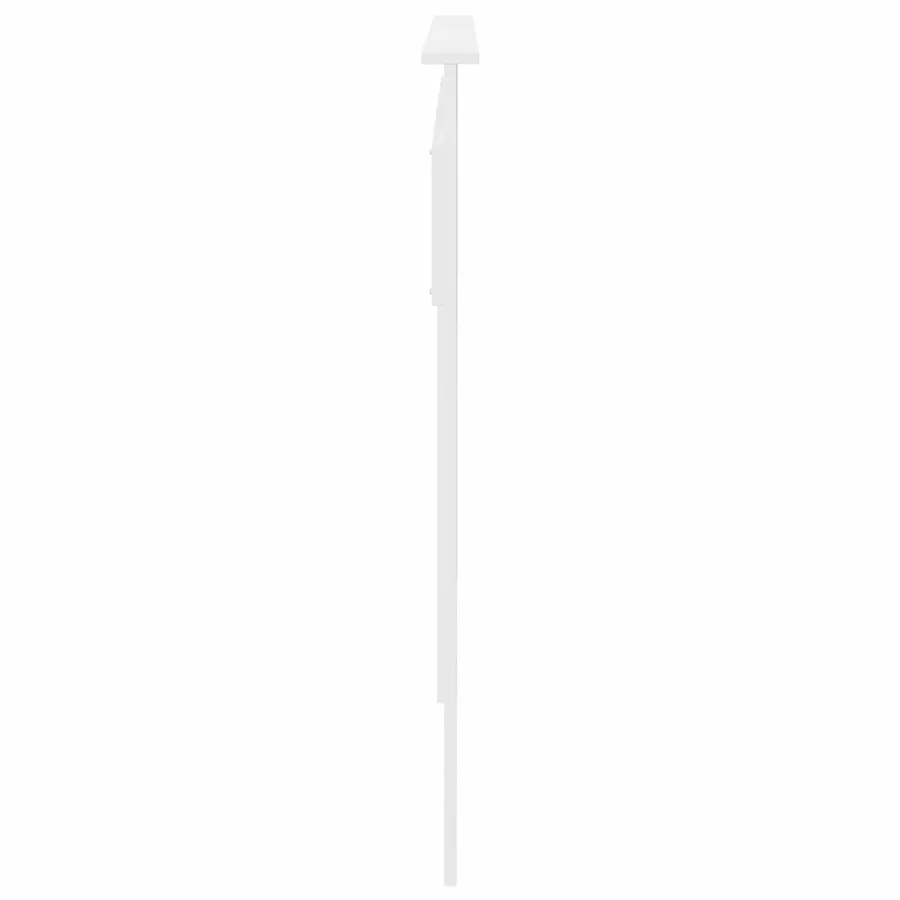 Tête de lit Blanc Bois d'ingénierie - 5