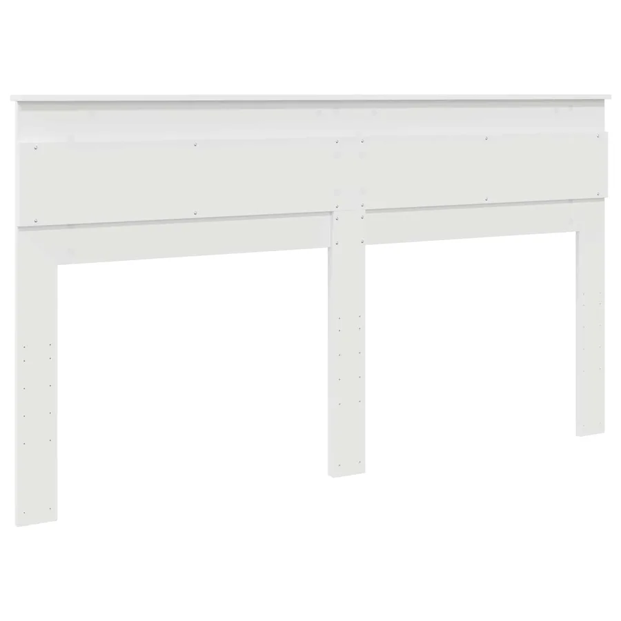 Tête de lit Blanc Bois d'ingénierie - 6