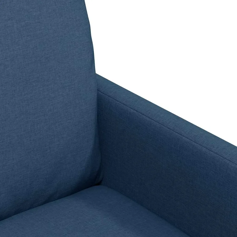 Chaises de salle à manger 2 pcs Bleu 57 x 67 x 98 cm tissu - 7