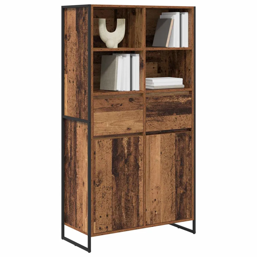 Buffet Bois Ancien 81 x 36 x 150.5 cm Bois d'ingénierie - 3