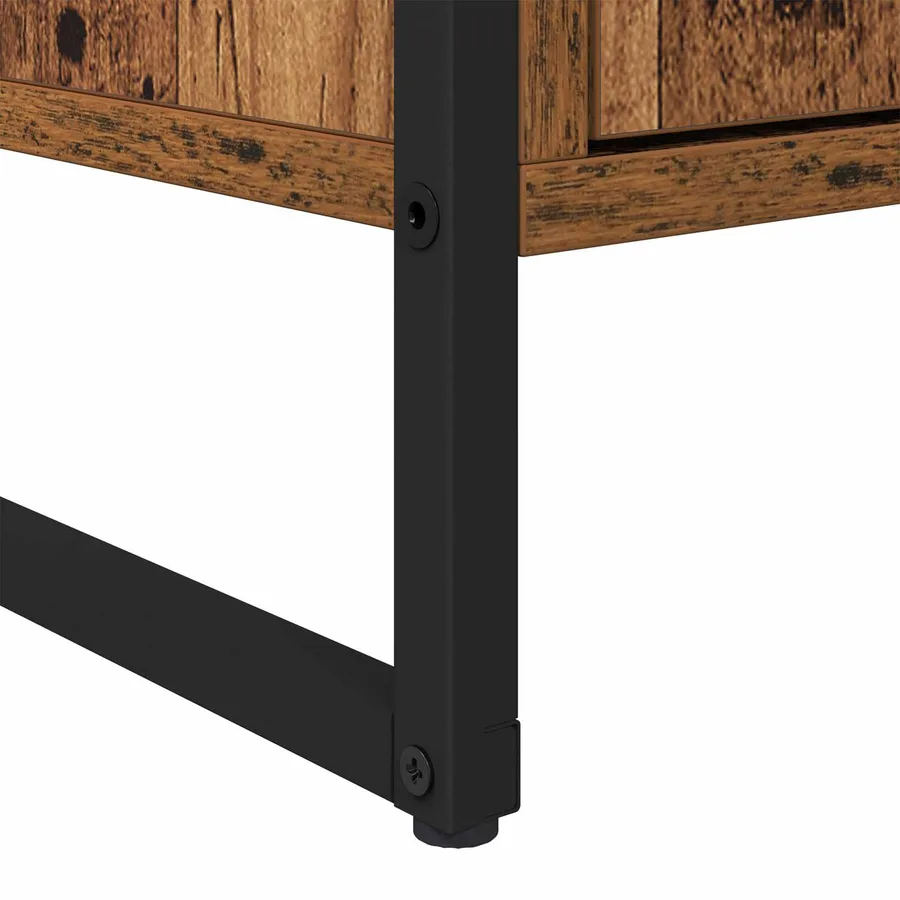 Buffet Bois Ancien 81 x 36 x 150.5 cm Bois d'ingénierie - 8