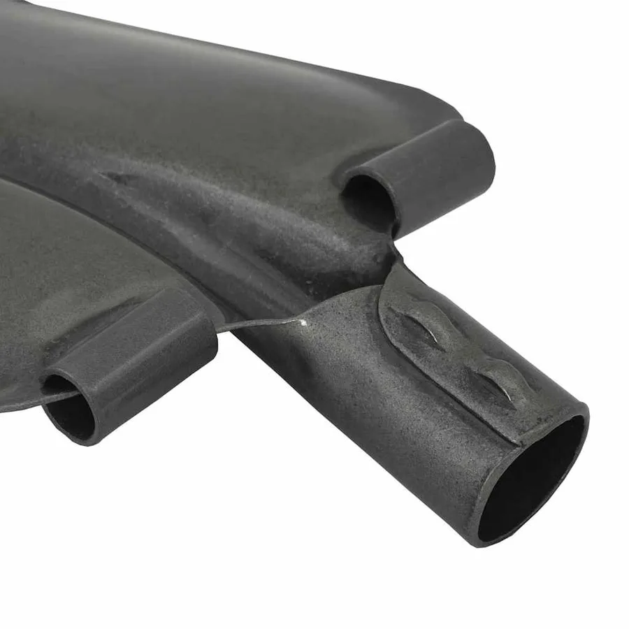 Tête de pelle 4 pcs Argent 33 x 21 cm Acier enduit de poudre - 11