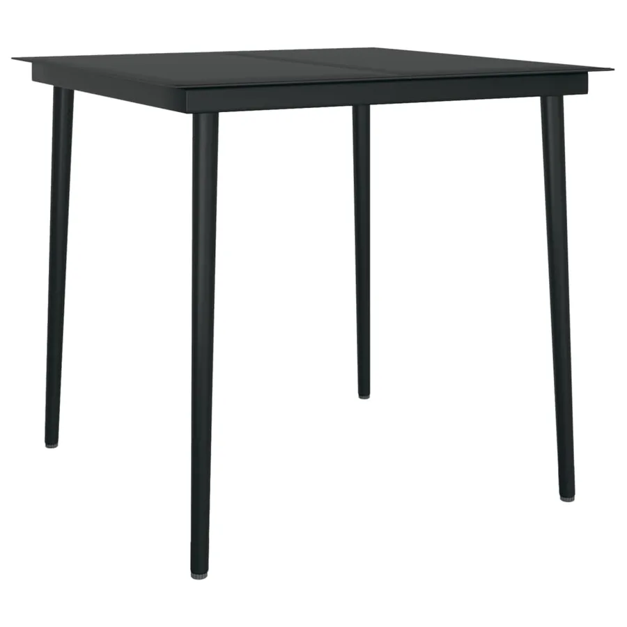 Ensemble à manger de jardin 5 pcs Marron - 5