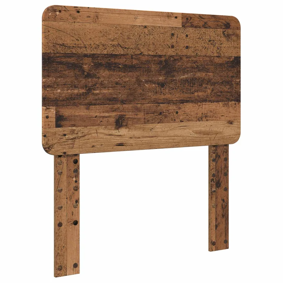 Cadre de lit Bois ancien 75 x 190 cm Bois de pin massif - 6
