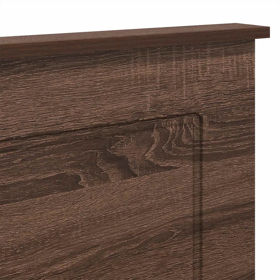 Tête de lit Chêne brun 100 cm Bois d’ingénierie - 7