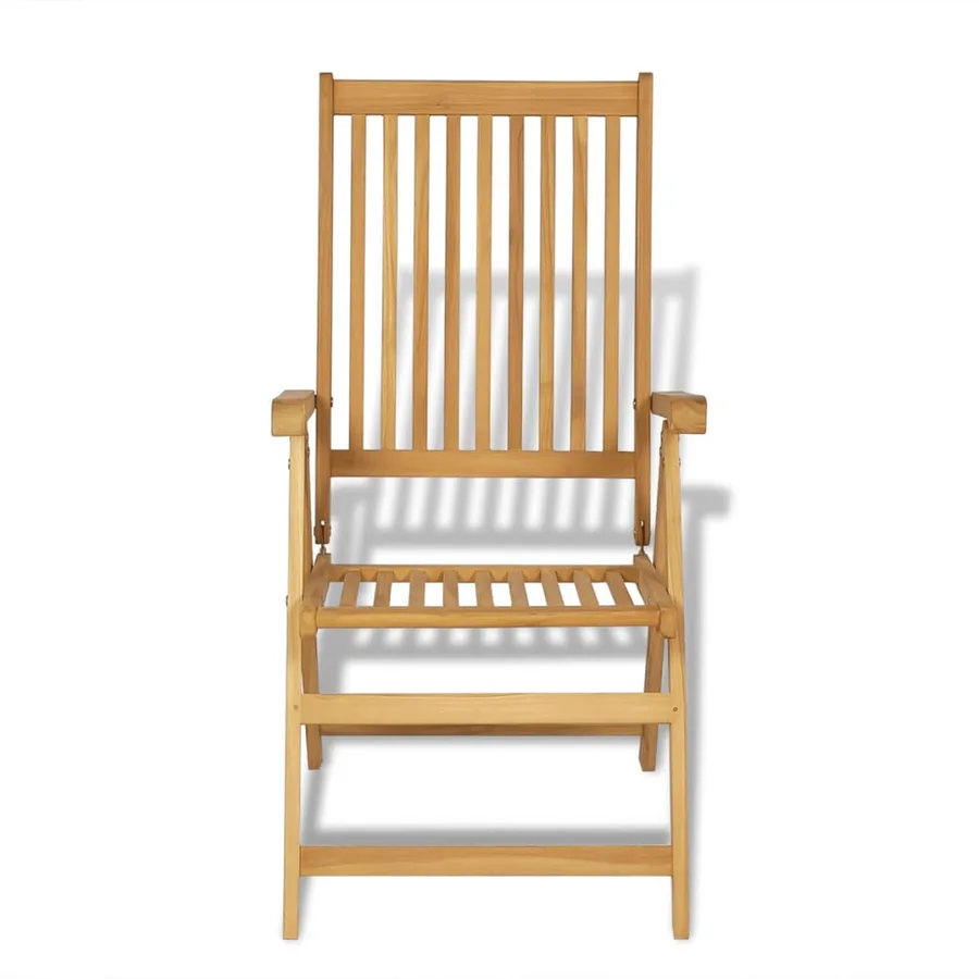 Ensemble à manger de jardin 9 pcs Bois de teck massif - 7