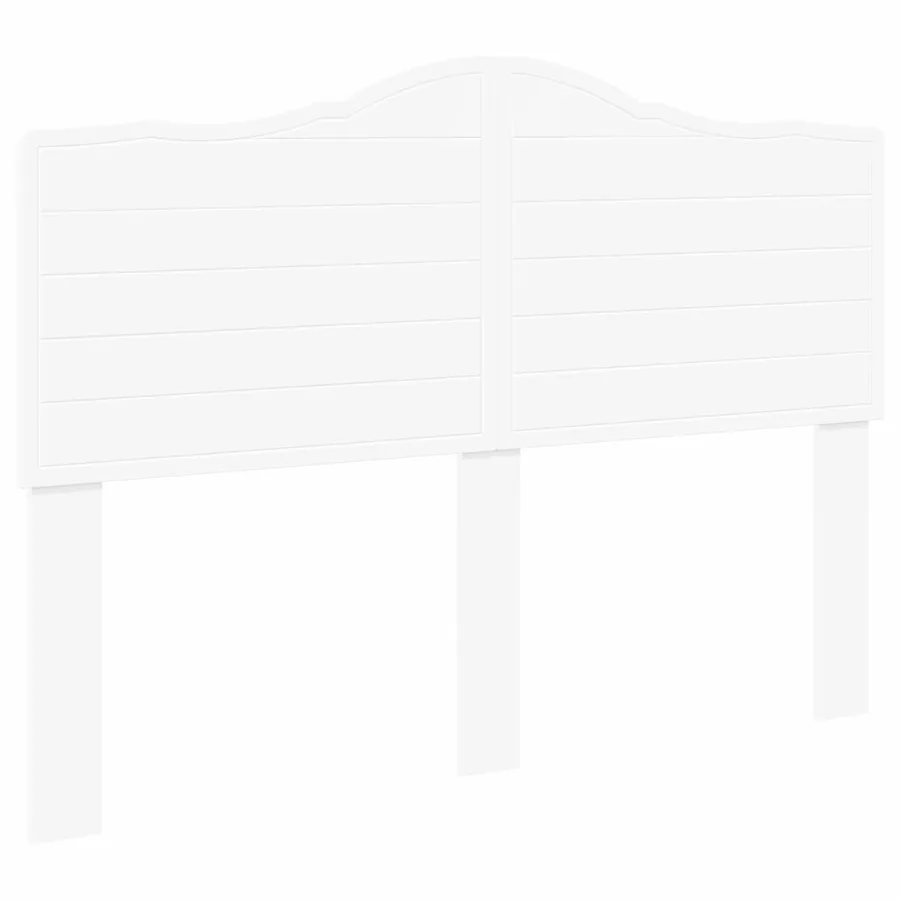 Tête de lit Blanc Bois d'ingénierie - 2