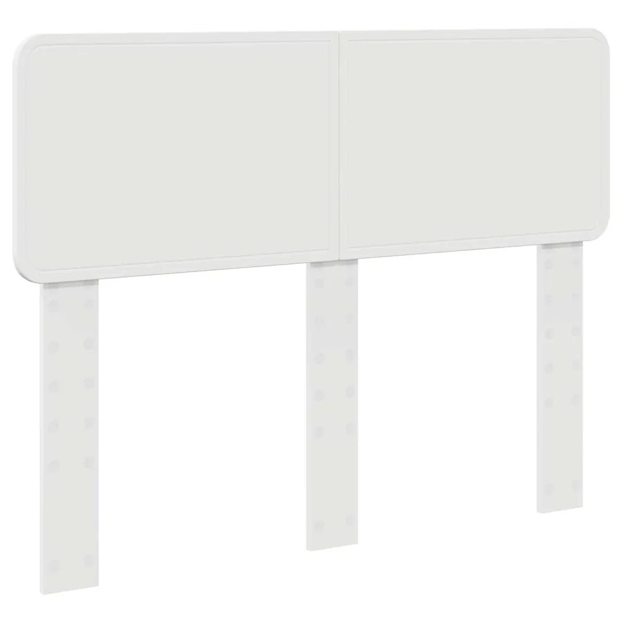 Cadre de lit avec tête de lit Blanc 120 x 190 cm Pin massif - 6