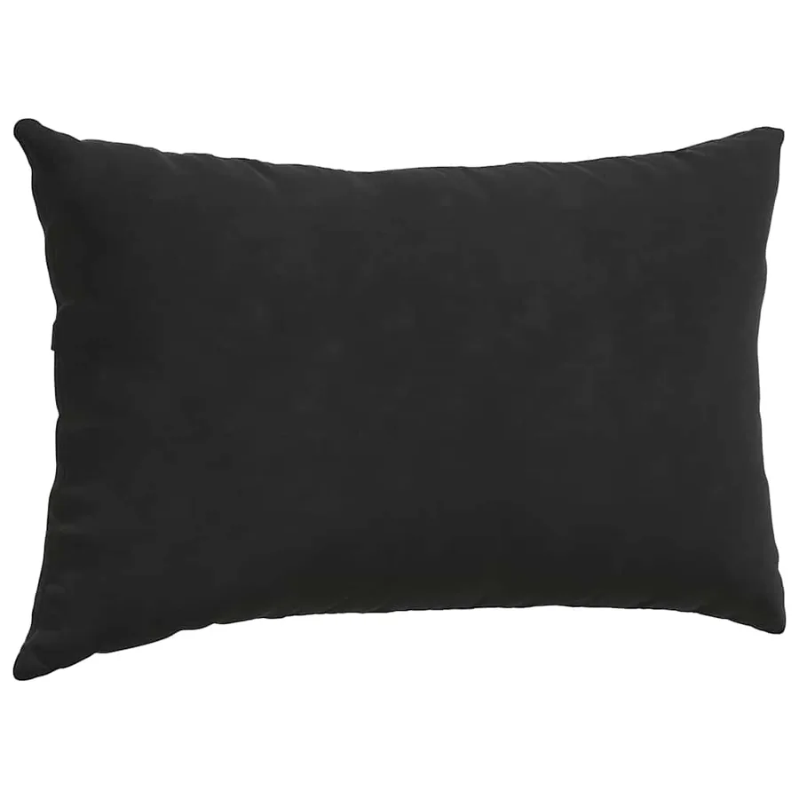 Coussins de canapé 2 pcs Noir 50 x 30 cm - 5