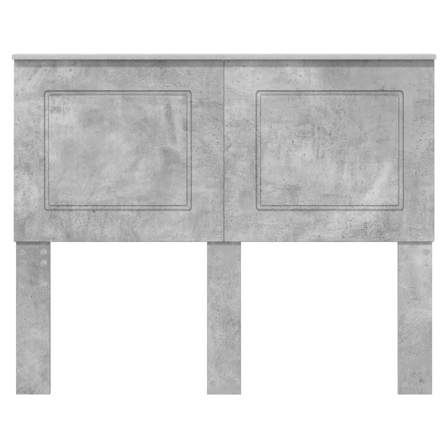 Tête de lit Gris Béton 100 cm Bois d’ingénierie - 4
