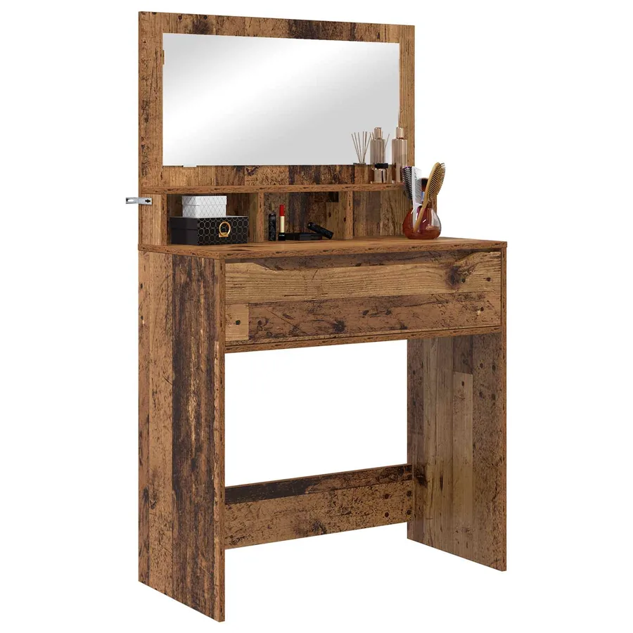 Tables de maquillage pour chambre avec tiroir Bois Ancien - 3
