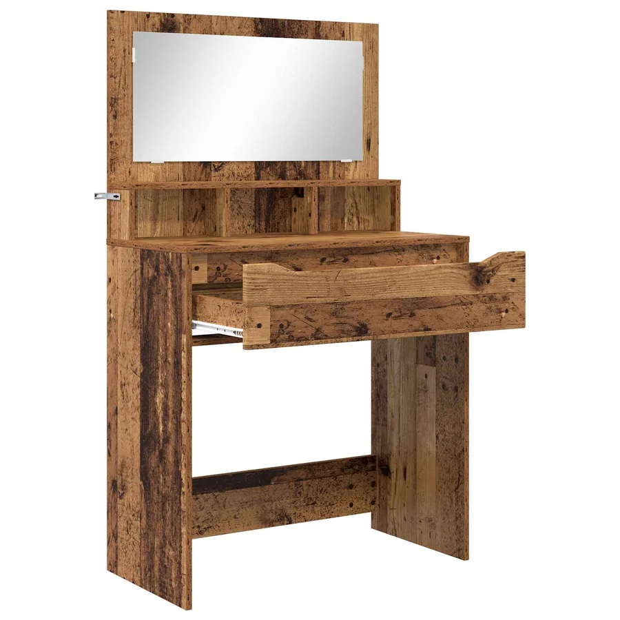 Tables de maquillage pour chambre avec tiroir Bois Ancien - 5