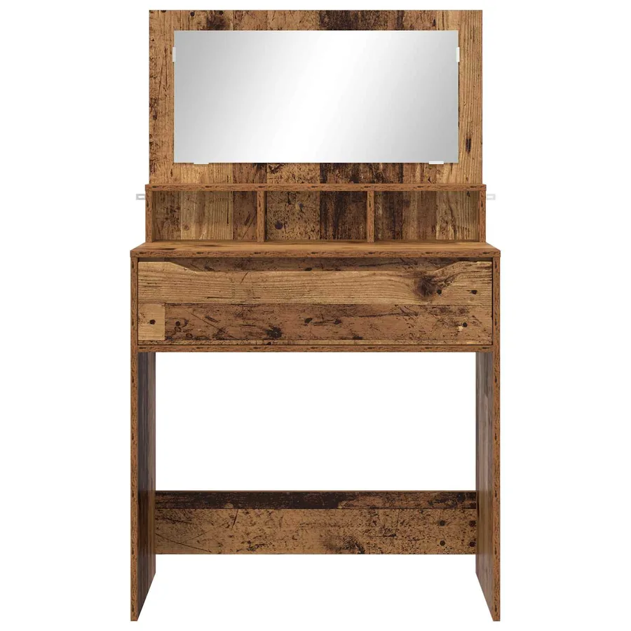 Tables de maquillage pour chambre avec tiroir Bois Ancien - 6