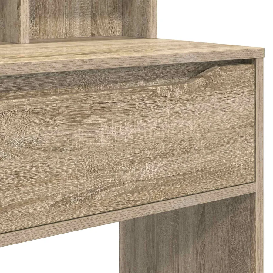 Tables de maquillage pour chambre avec tiroir Chêne Sonoma - 10