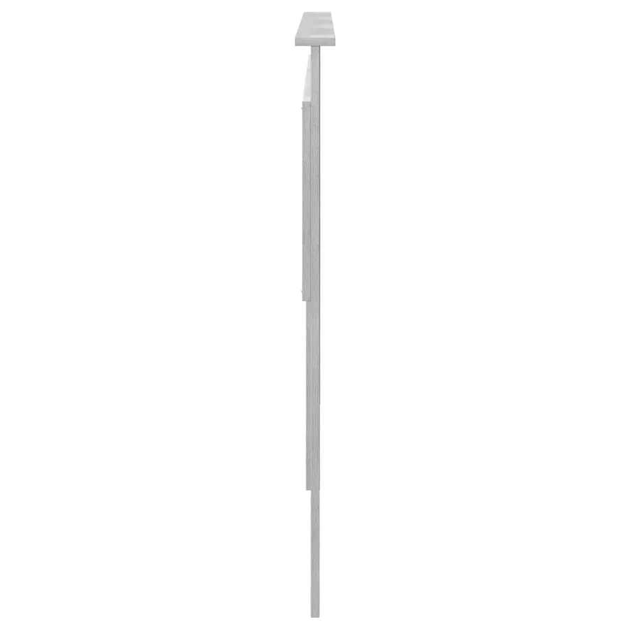 Tête de lit Gris Sonoma 200 cm Bois d'ingénierie - 5