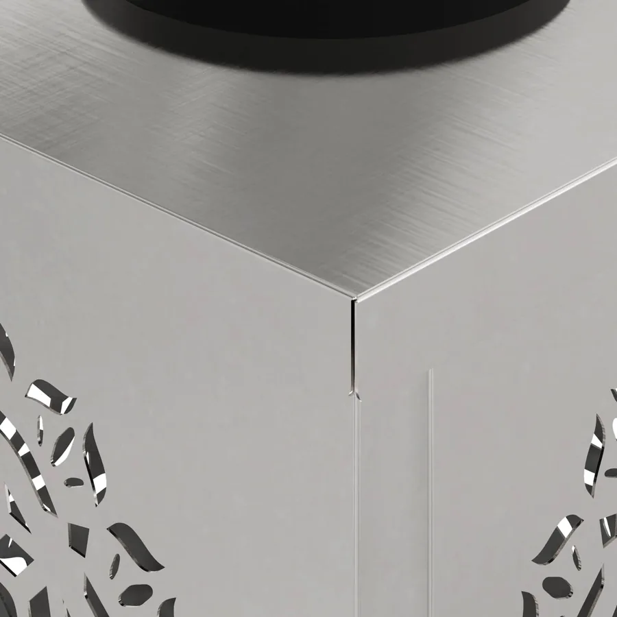 Lumière de chemin LED solaire 2 pcs Blanc chaud 18 x 18 x 80 cm - 10