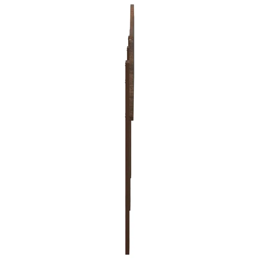 Tête de lit Chêne brun Bois d'ingénierie - 5