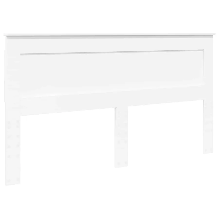 Lit de Rangement Blanc 200 x 200 cm Bois d'ingénierie - 7
