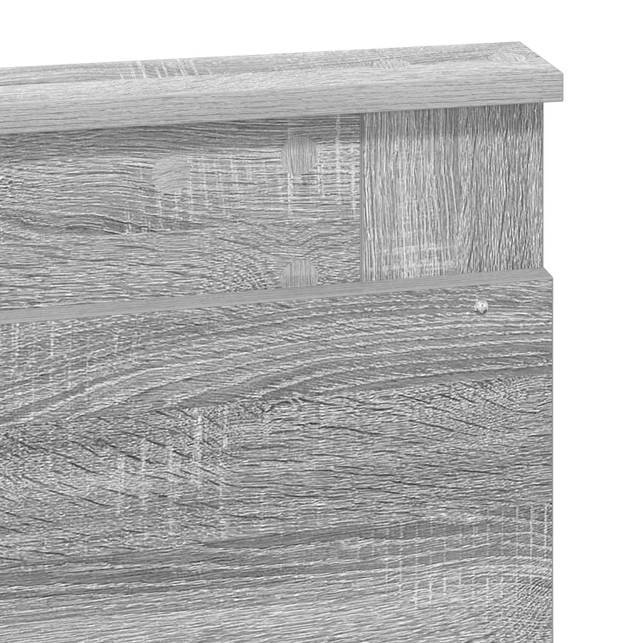 Cadre de lit Gris Sonoma 140 x 200 cm Pin massif - 11