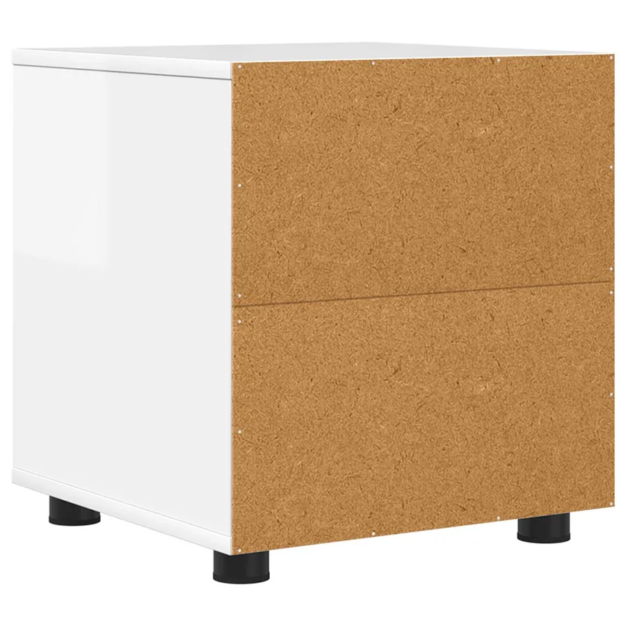 Cabinet de salle de bain Blanc brillant 40,5 x 40 x 44 cm - 8