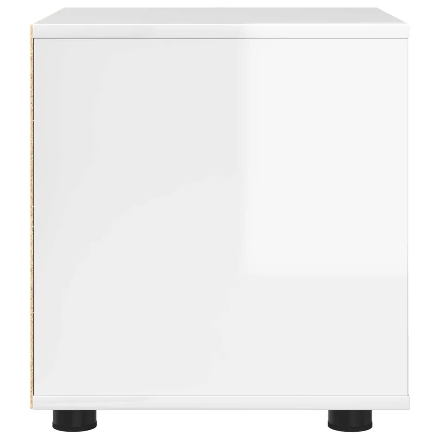 Cabinet de salle de bain Blanc brillant 40,5 x 40 x 44 cm - 9
