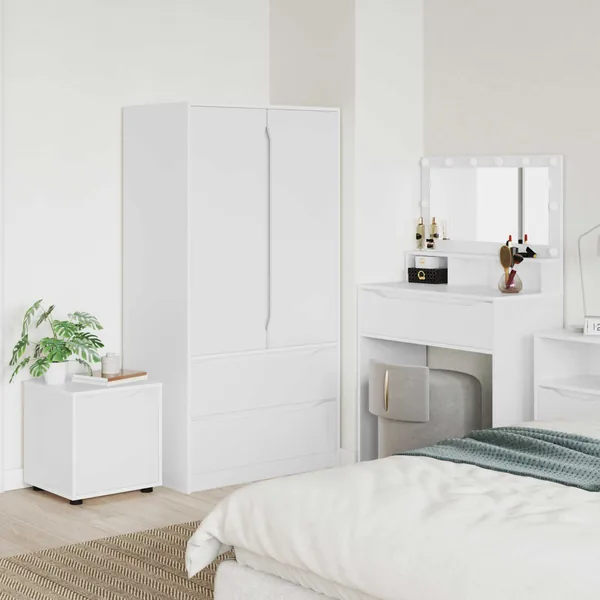 Cabinet de salle de bain Blanc 40,5 x 40 x 44 cm