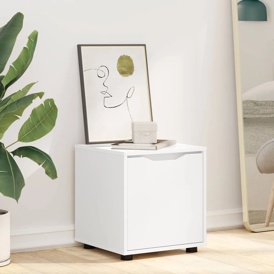 Cabinet de salle de bain Blanc 40,5 x 40 x 44 cm - 6