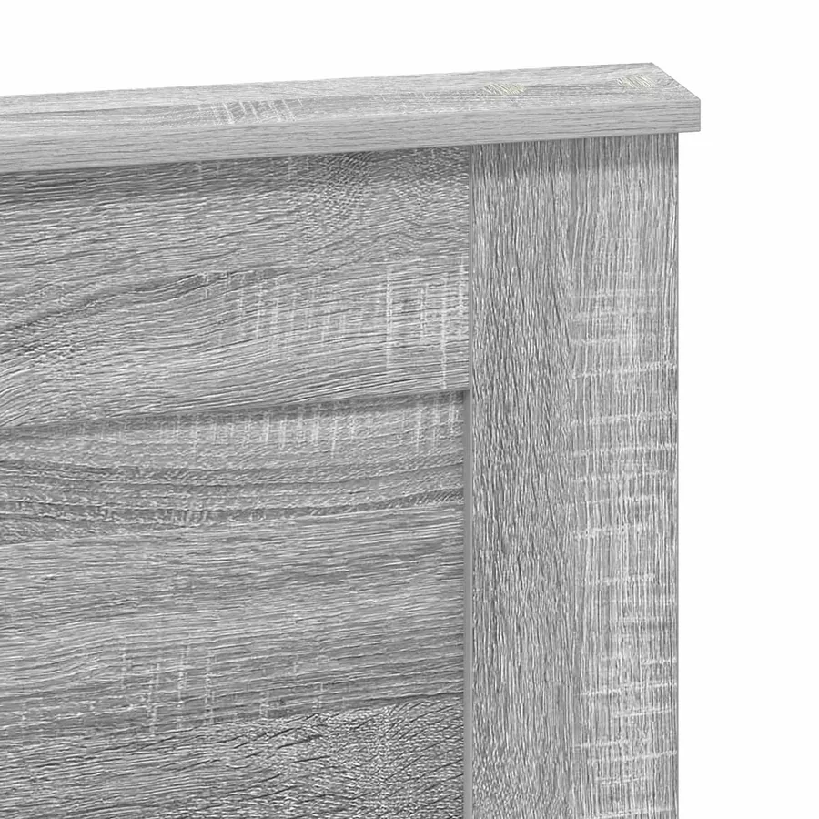 Tête de lit Gris Sonoma 135 cm Bois d'ingénierie - 7