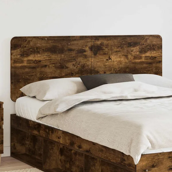 Tête de lit Chêne fumé Bois d'ingénierie