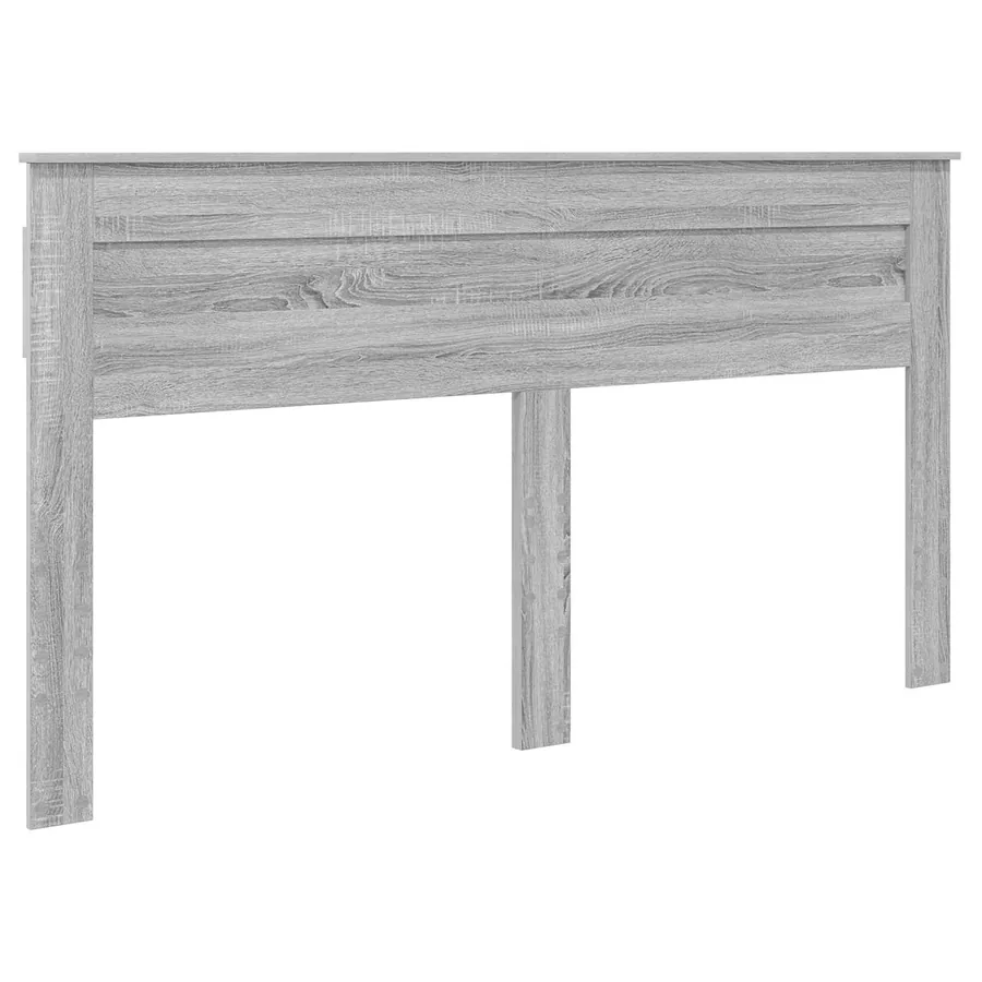 Lit de Rangement Gris Sonoma 200 x 200 cm Bois d'ingénierie - 7
