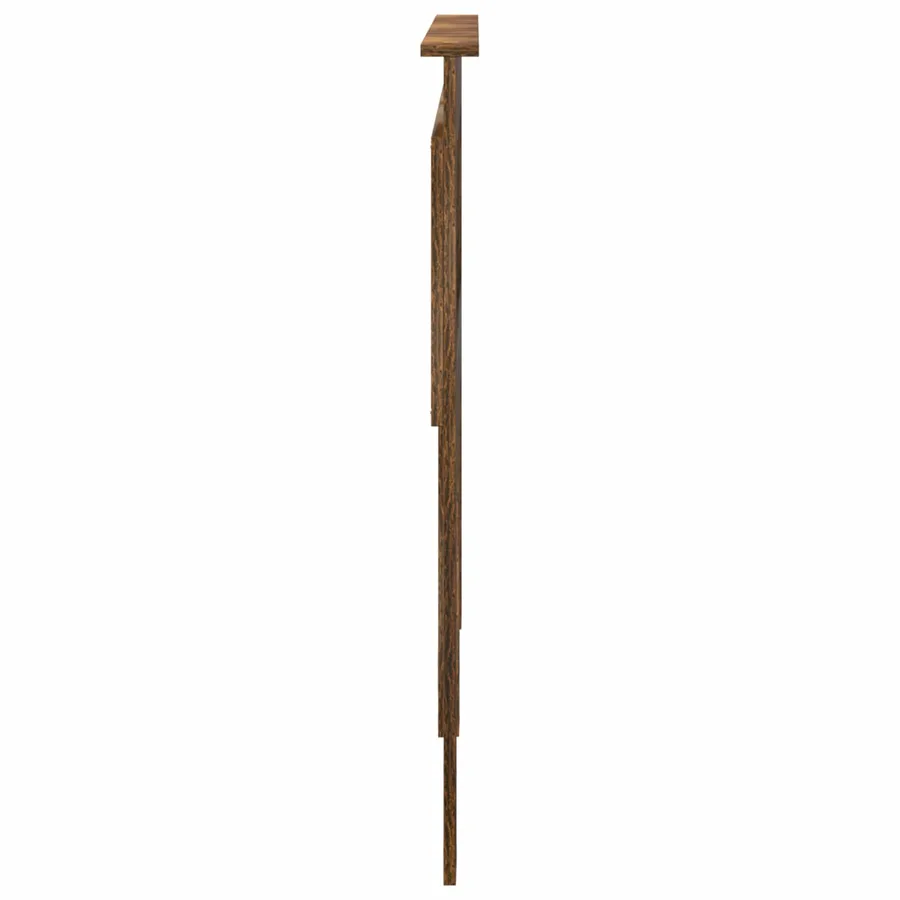 Tête de lit Chêne fumé 120 cm Bois d'ingénierie - 5