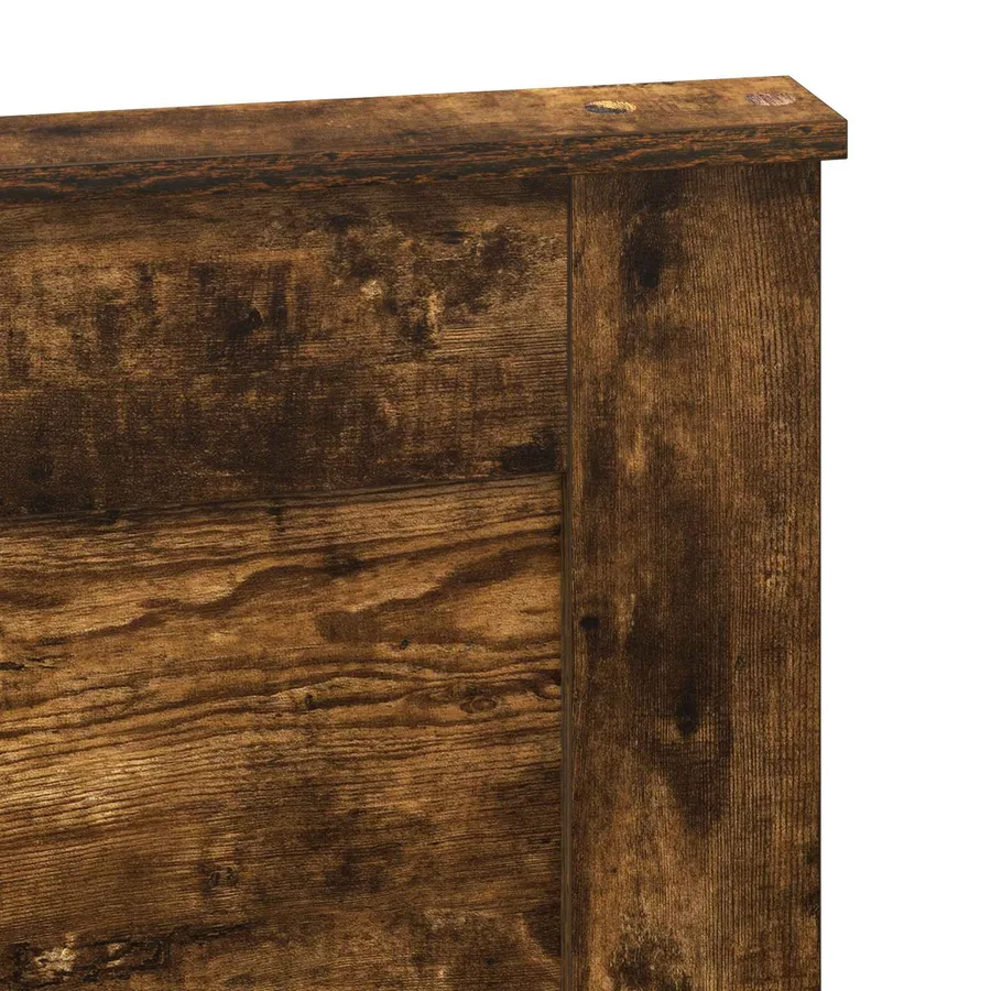 Tête de lit Chêne fumé 120 cm Bois d'ingénierie - 7