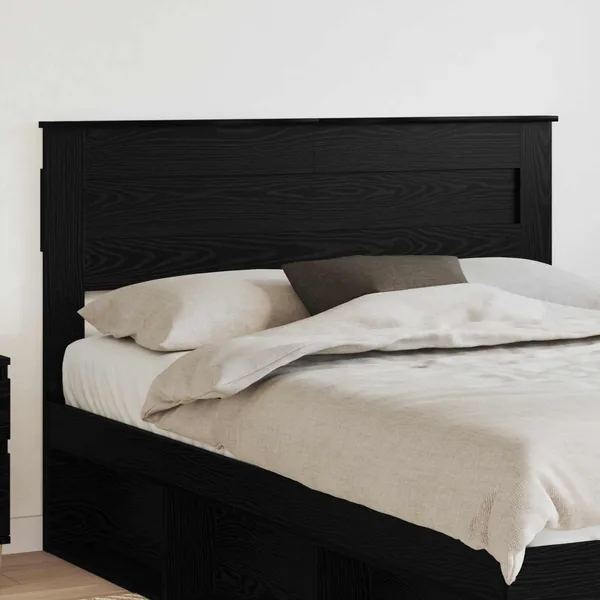 Tête de lit Chêne noir Bois d'ingénierie