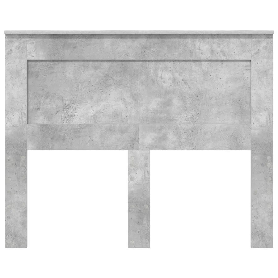 Tête de lit Gris béton 135 cm Bois d'ingénierie - 4
