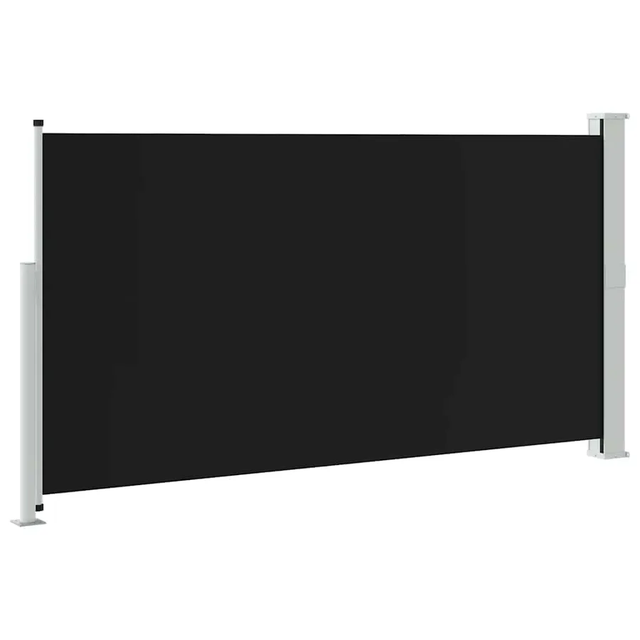 Auvent latéral de patio 160x300 cm Noir - 5