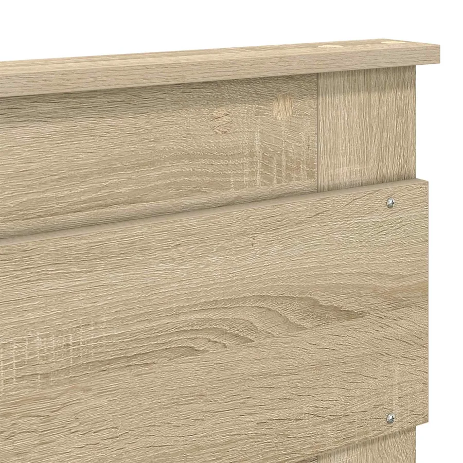 Cadre de lit Sonoma 200 x 200 cm Bois de pin massif - 11