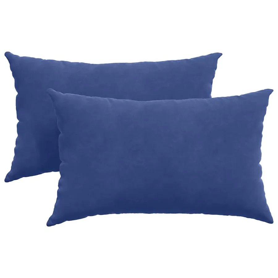 Coussins de canapé 2 pcs Bleu police 50 x 30 cm - 2