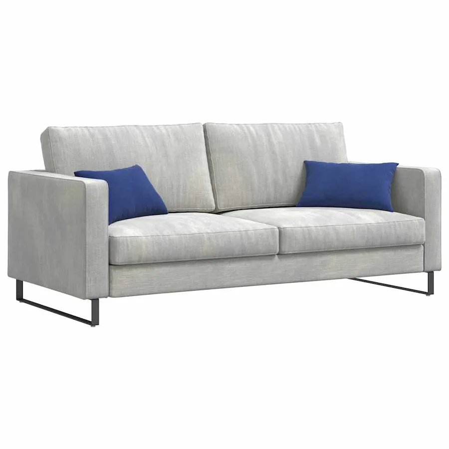 Coussins de canapé 2 pcs Bleu police 50 x 30 cm - 3